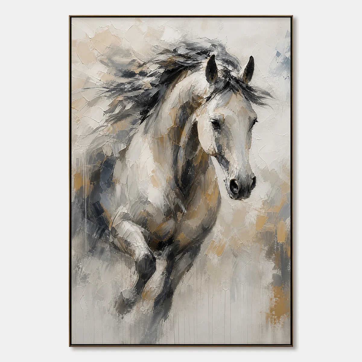Untamed Grace hand-painted artwork