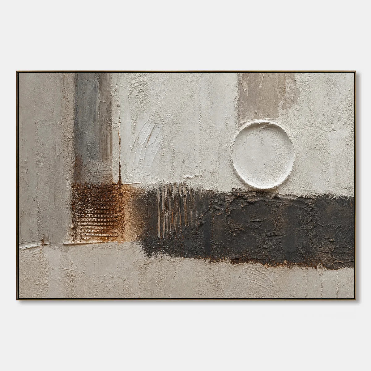 Pale Equilibrium hand-painted artwork