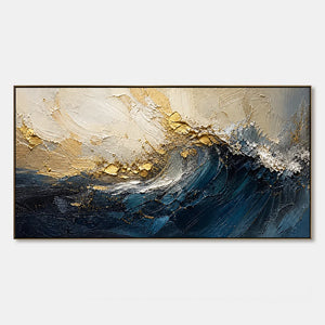 Gilded Deep hand-painted artwork