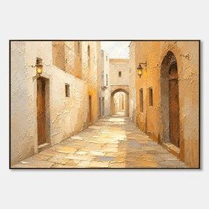 Amber Passage hand-painted artwork
