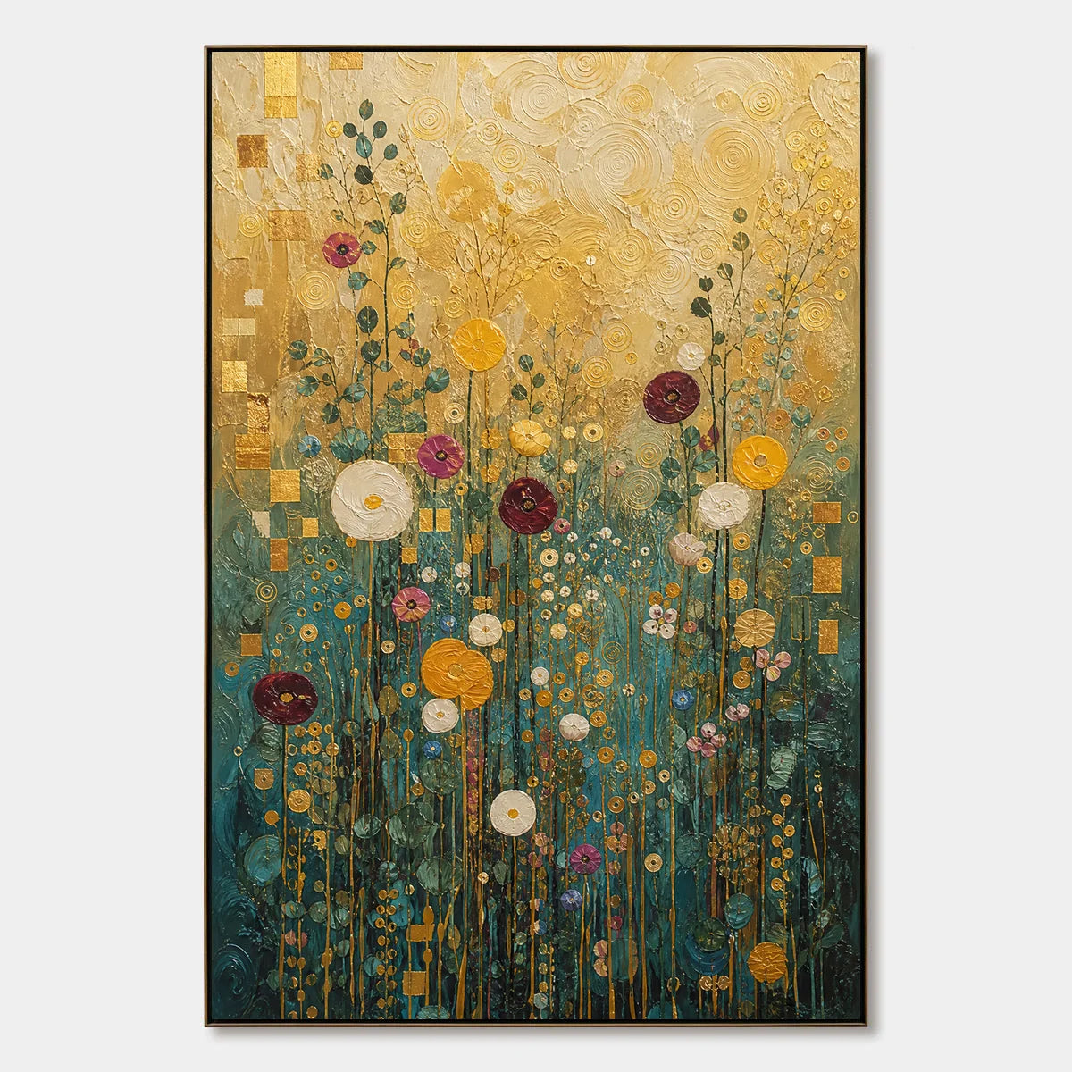 Golden Meadow Song hand-painted artwork