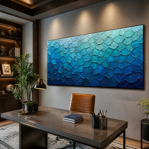 Azure Scale Field in a refined office, frameless