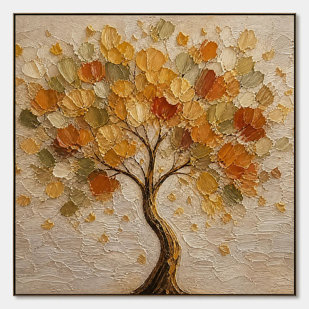 Autumn Crown hand-painted artwork