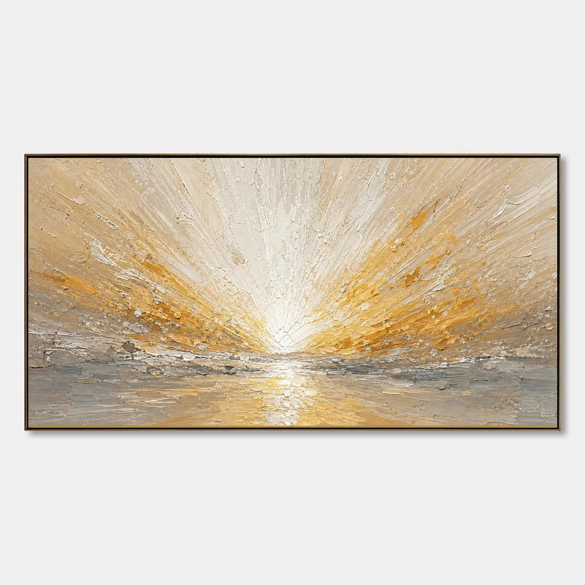Radiant Horizon hand-painted artwork