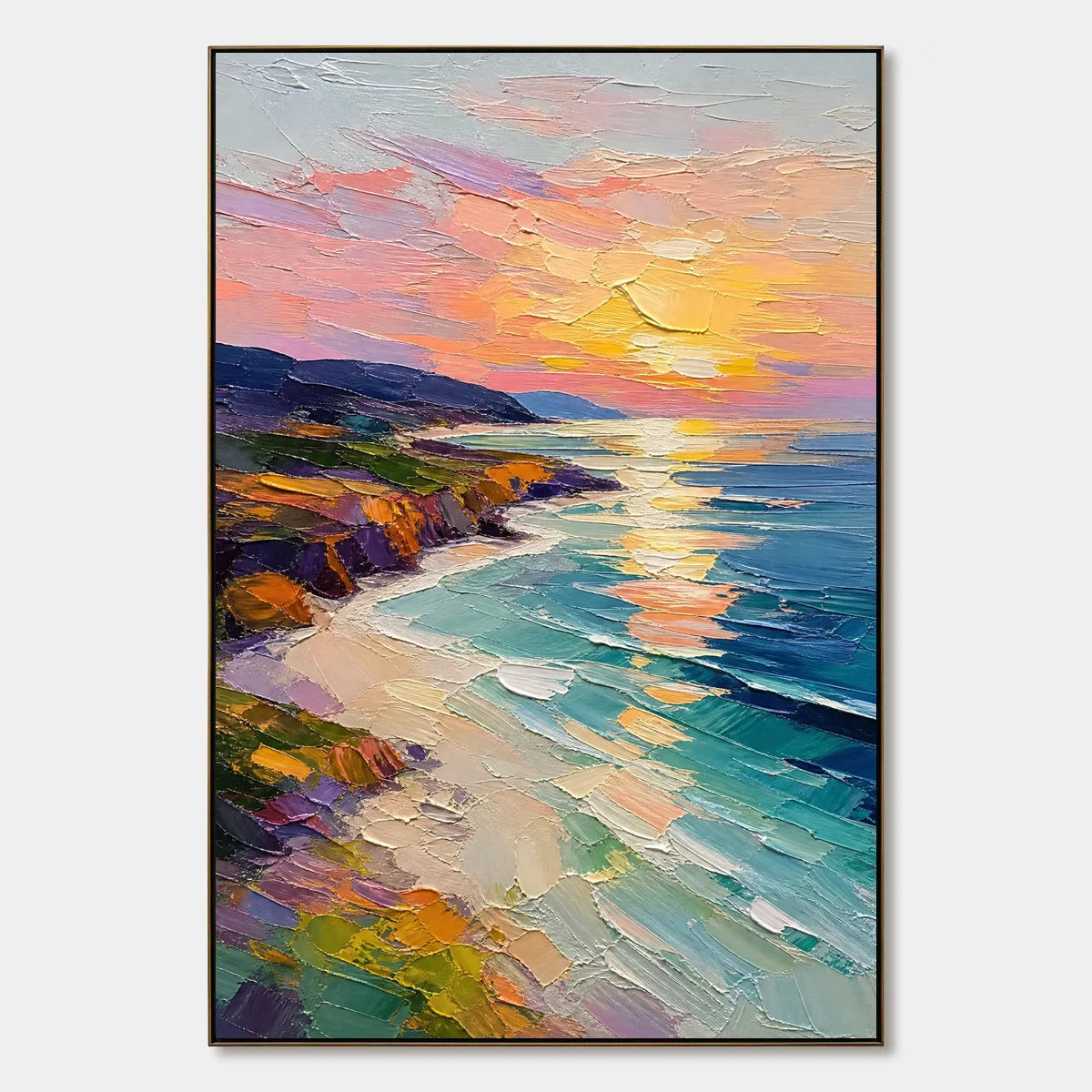 Prism Cove hand-painted artwork