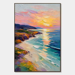 Prism Cove hand-painted artwork