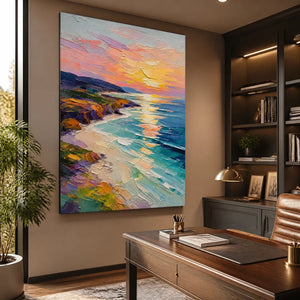 Prism Cove in a refined office, frameless