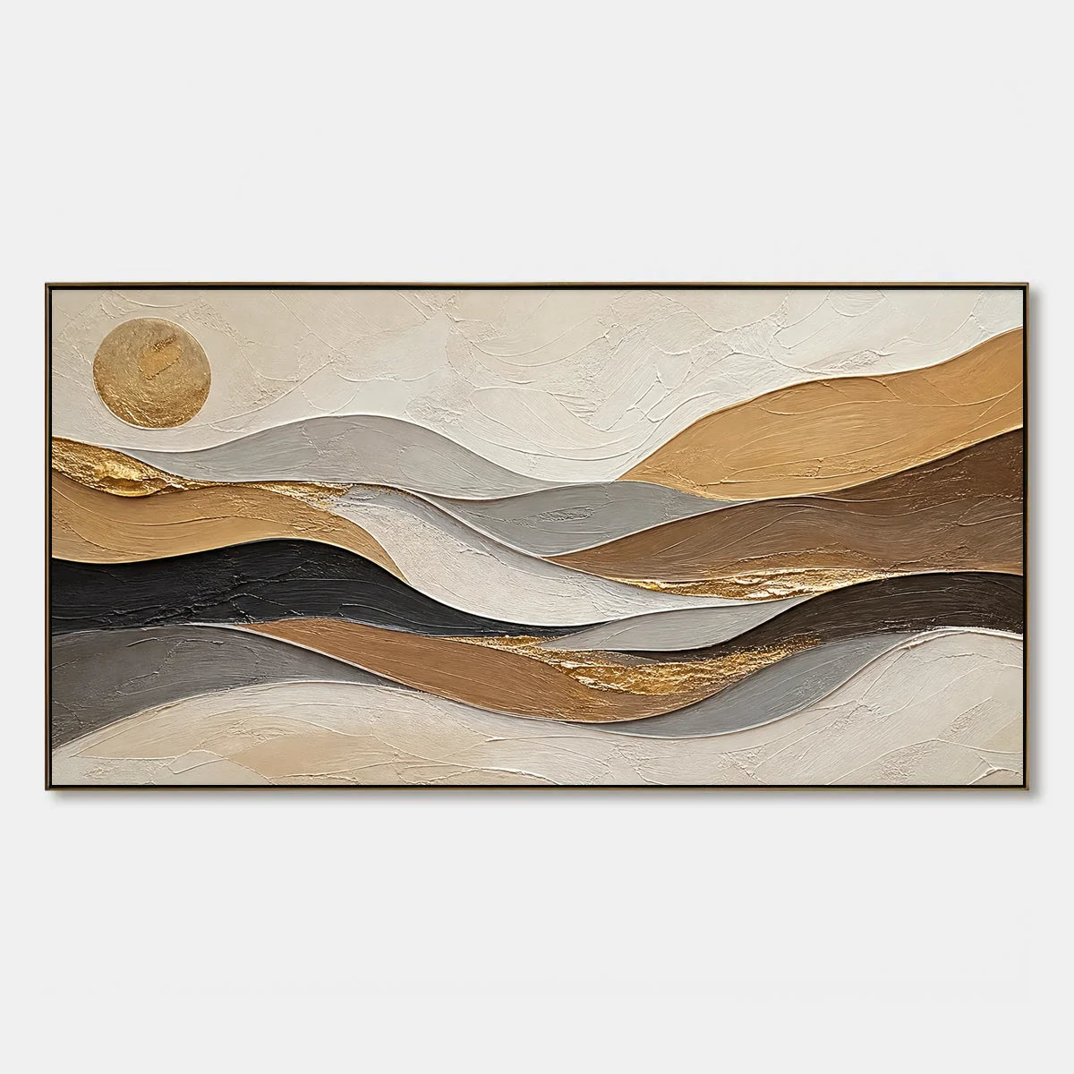 Desert Current hand-painted artwork
