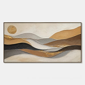 Desert Current hand-painted artwork