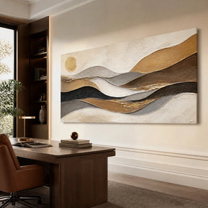 Desert Current in a refined office, frameless