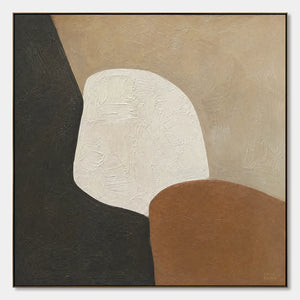 Quiet Forms hand-painted artwork