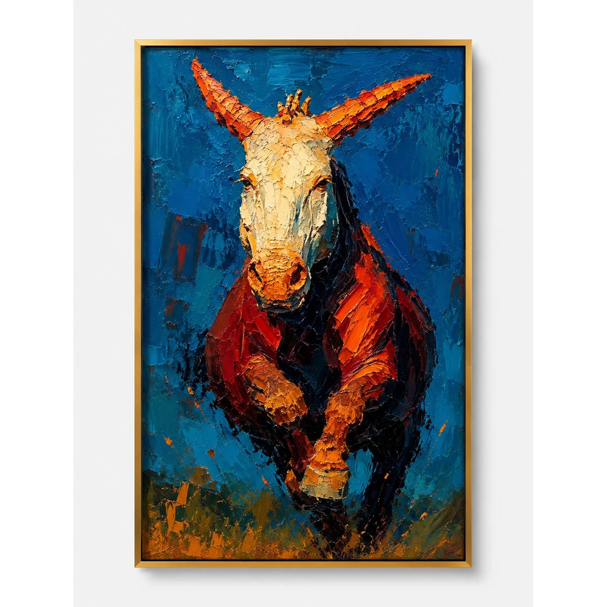 Ember Stallion hand-painted artwork