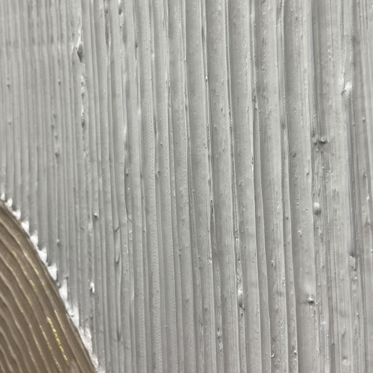 Ready to Ship ｜Beige Arches Diptych: Vertical Textured Abstract Wall Art Set