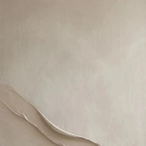 Beige Textured Abstract Diptych wall art set of 2, showcasing raised textured lines in a minimalist design.