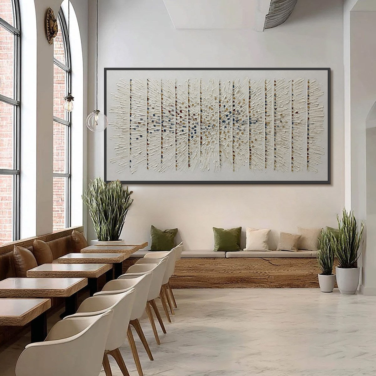 CHROMA PULSE: Textured Wabi Sabi Abstract Painting