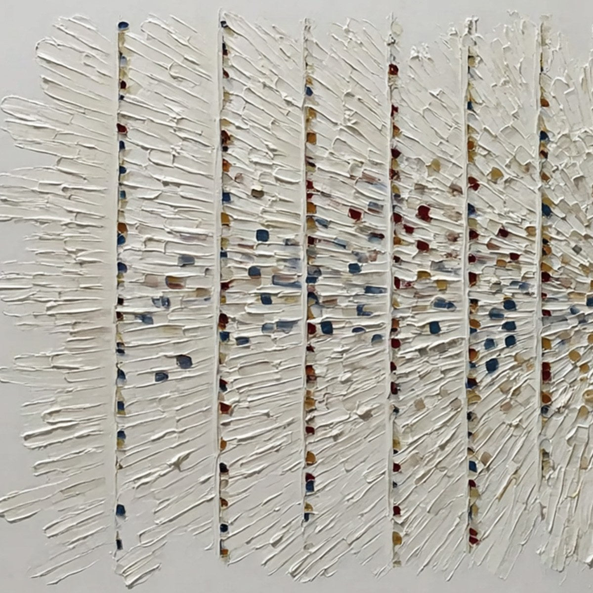 CHROMA PULSE: Textured Wabi Sabi Abstract Painting