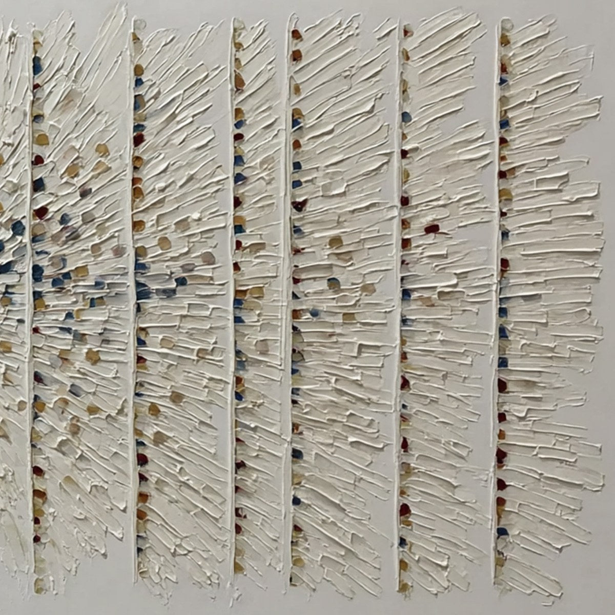 CHROMA PULSE: Textured Wabi Sabi Abstract Painting
