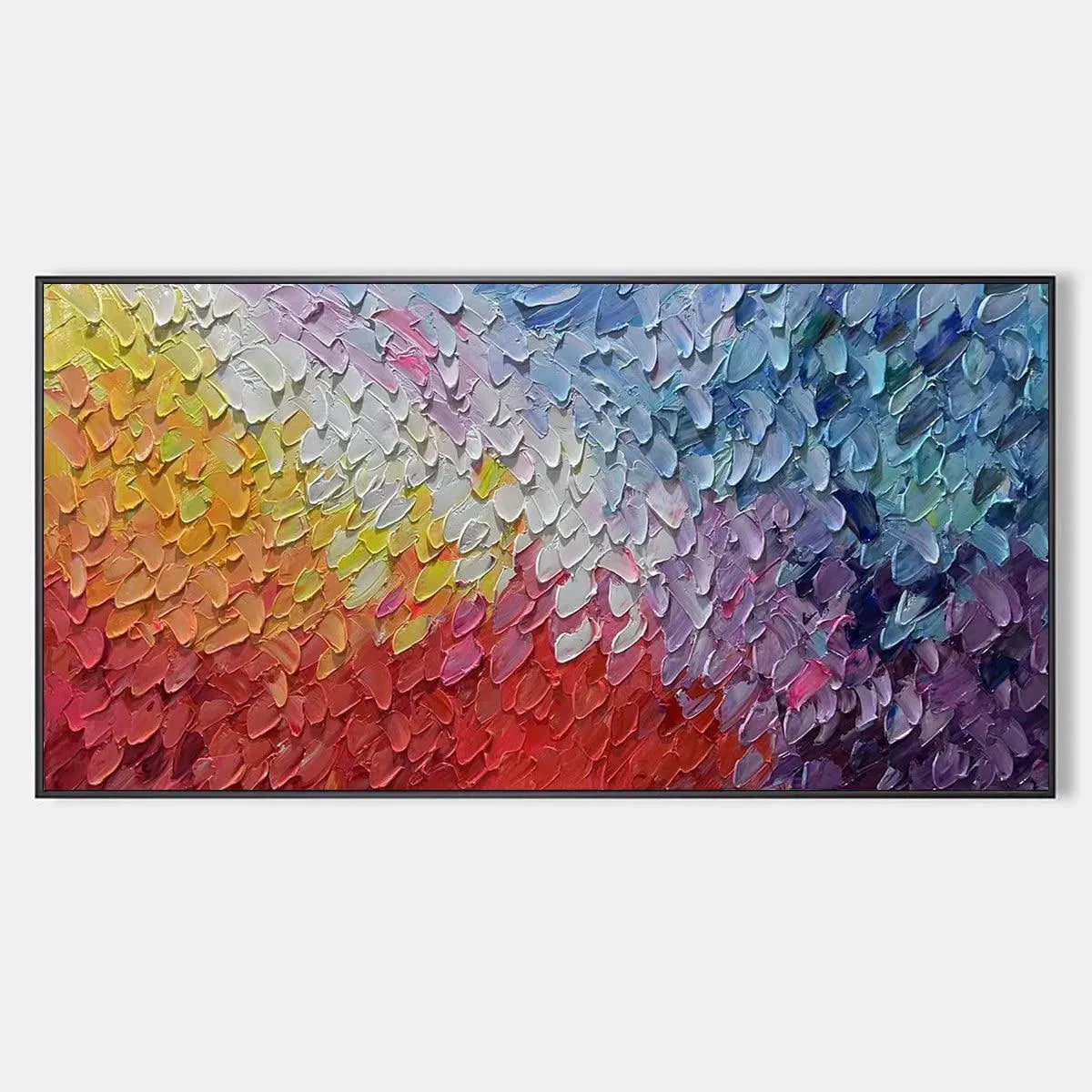 Textured Impasto Oil Painting | Modern Wall Art – MontCarta