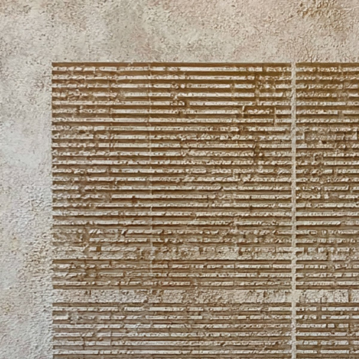 CODEX: Large Square Textured Minimalist Abstract Painting