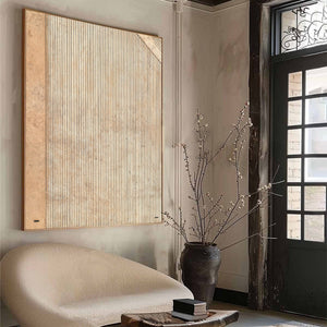 CODEX: Minimalist Architectural Line Art Painting