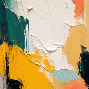 COLOR PULSE: Colorful Abstract Texture Painting
