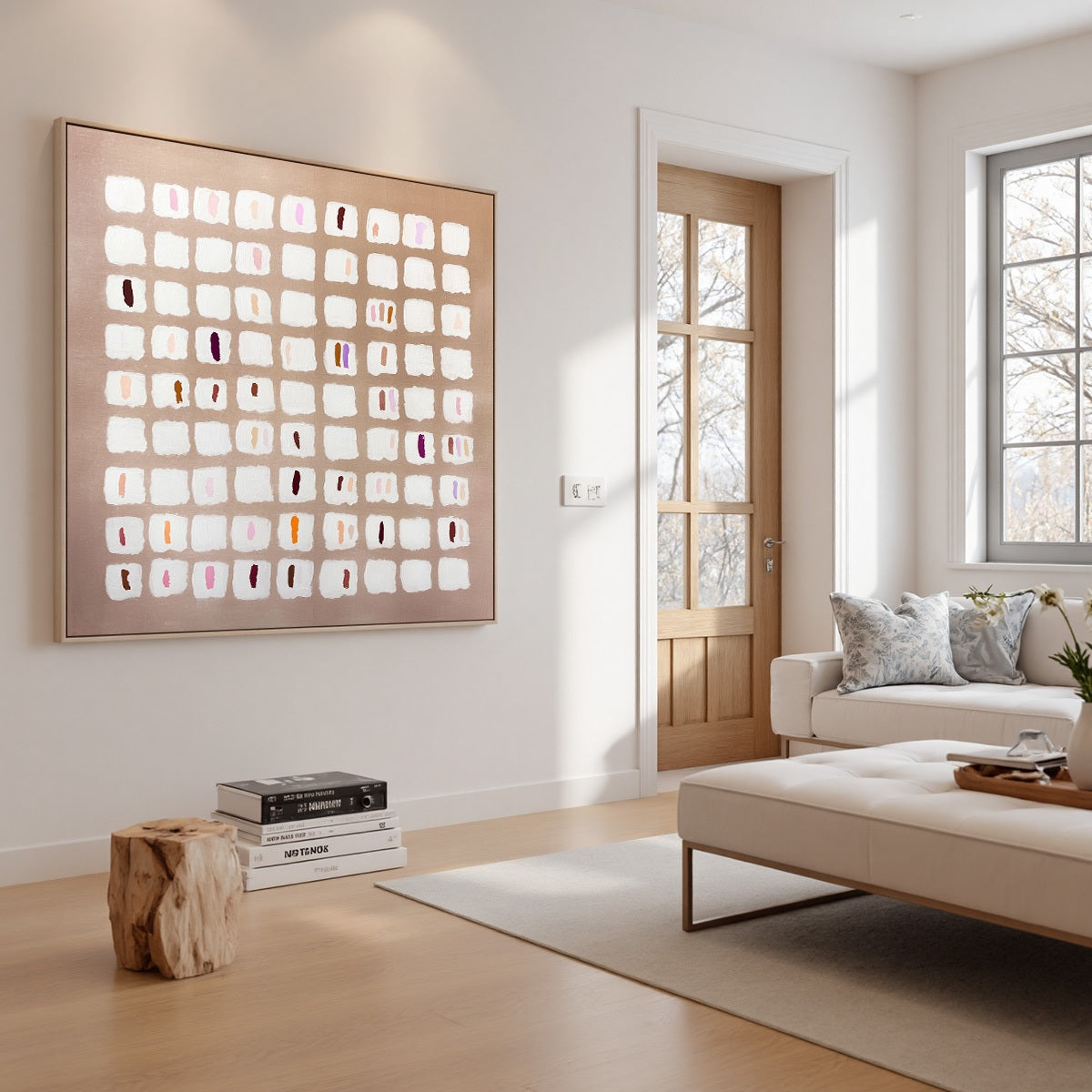 COLOR FIELD STUDY: Minimalist Abstract Oil Painting