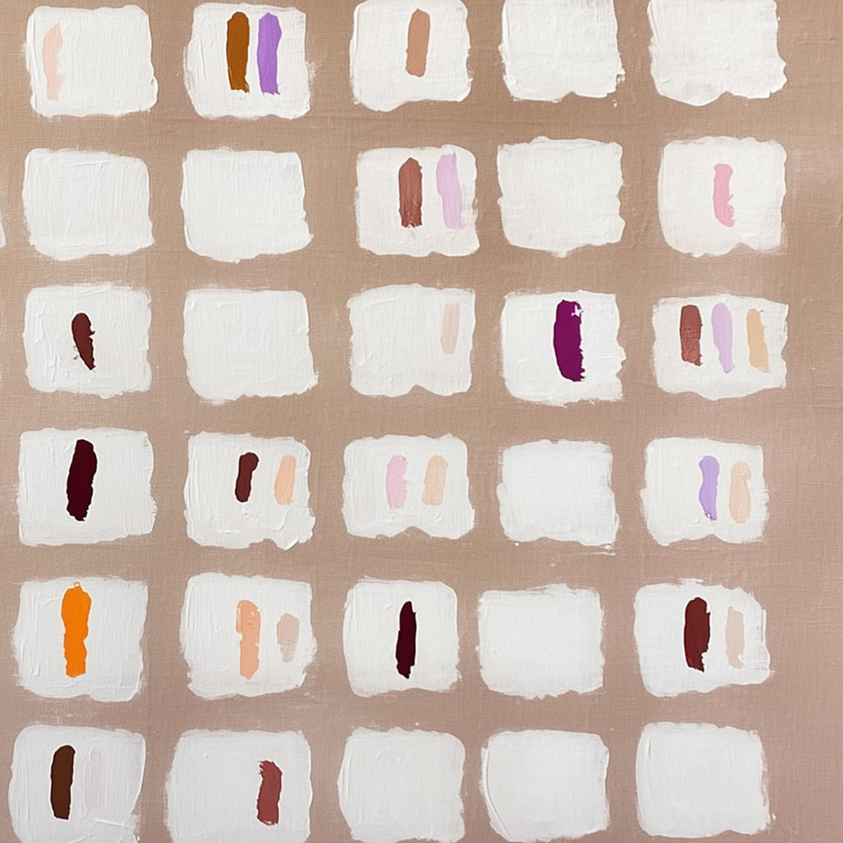 COLOR FIELD STUDY: Minimalist Abstract Oil Painting