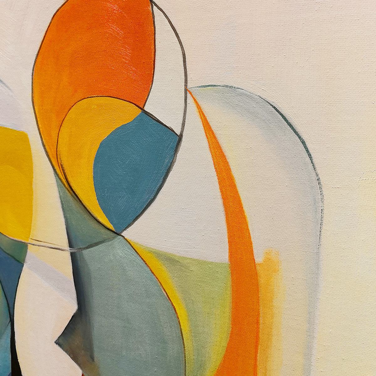 CONVERGENCE: Colorful Modern Abstract Figurative Art