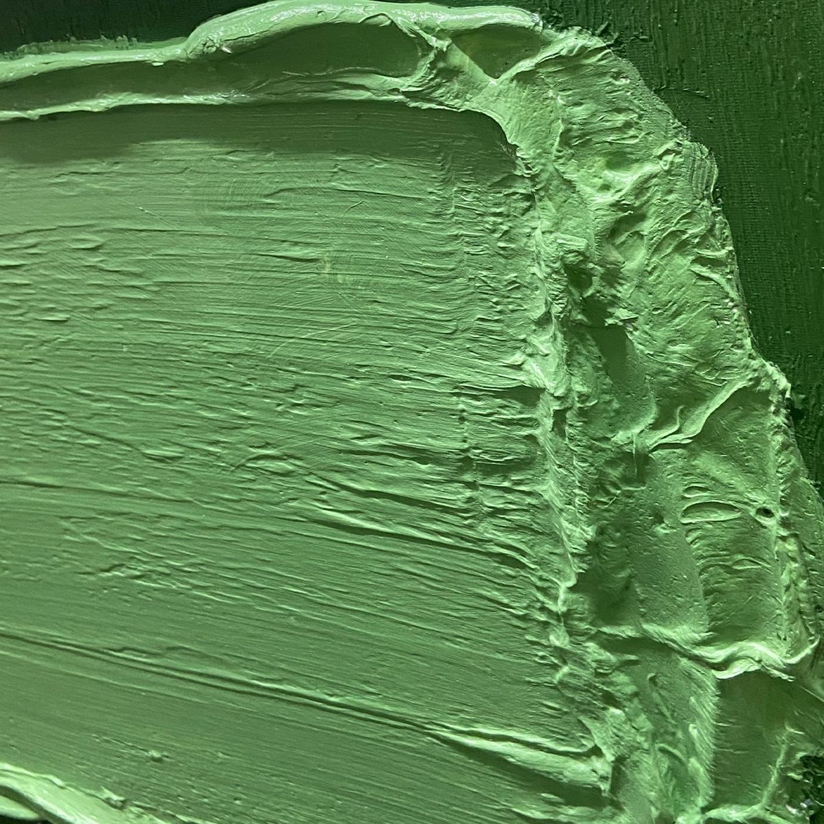 COURT RHYTHM: Textured Sports Impasto Oil Painting