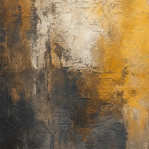 DARK EMBER RISE: Dark Gold Vertical Abstract