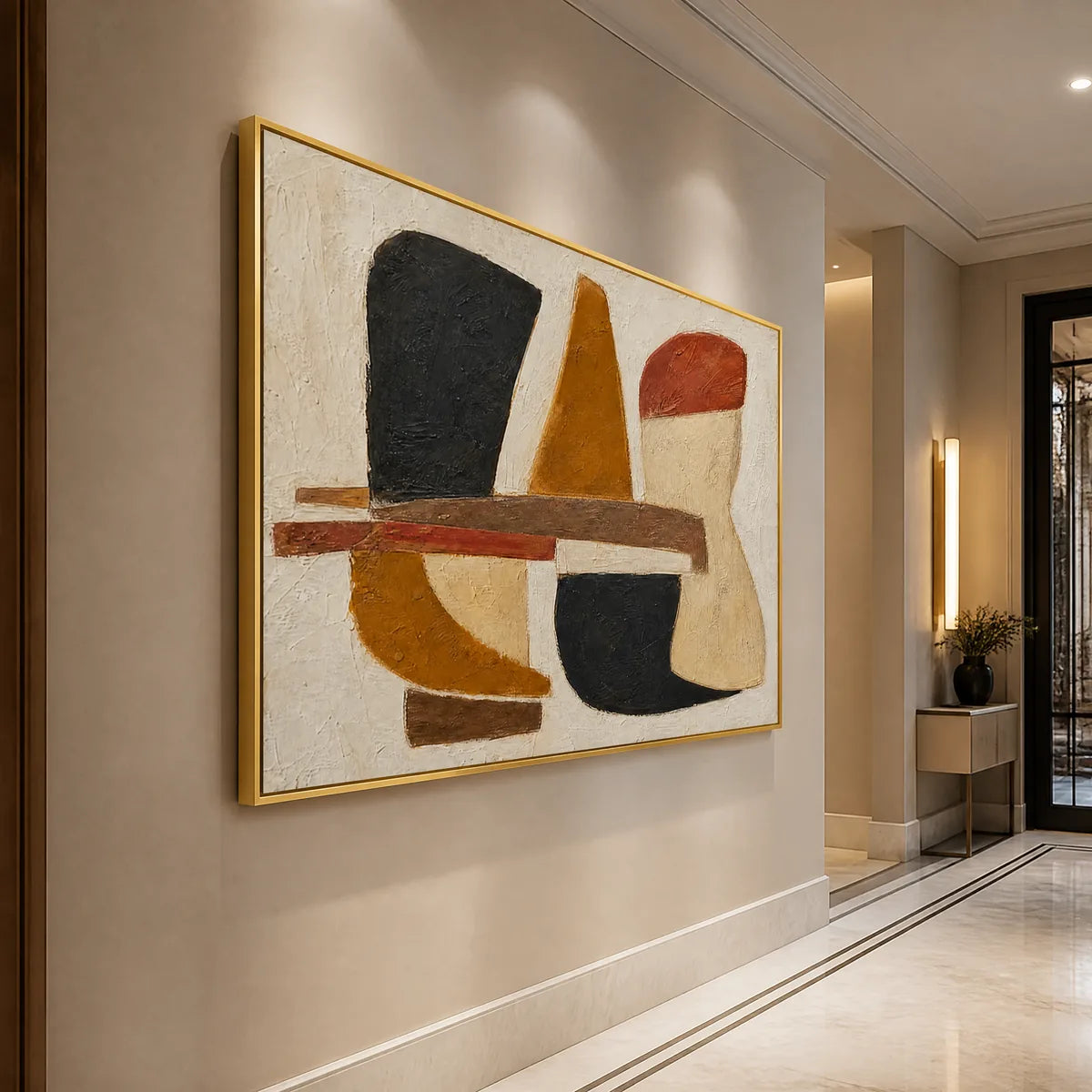 DESERT MODERN: Earth Tone Modern Abstract