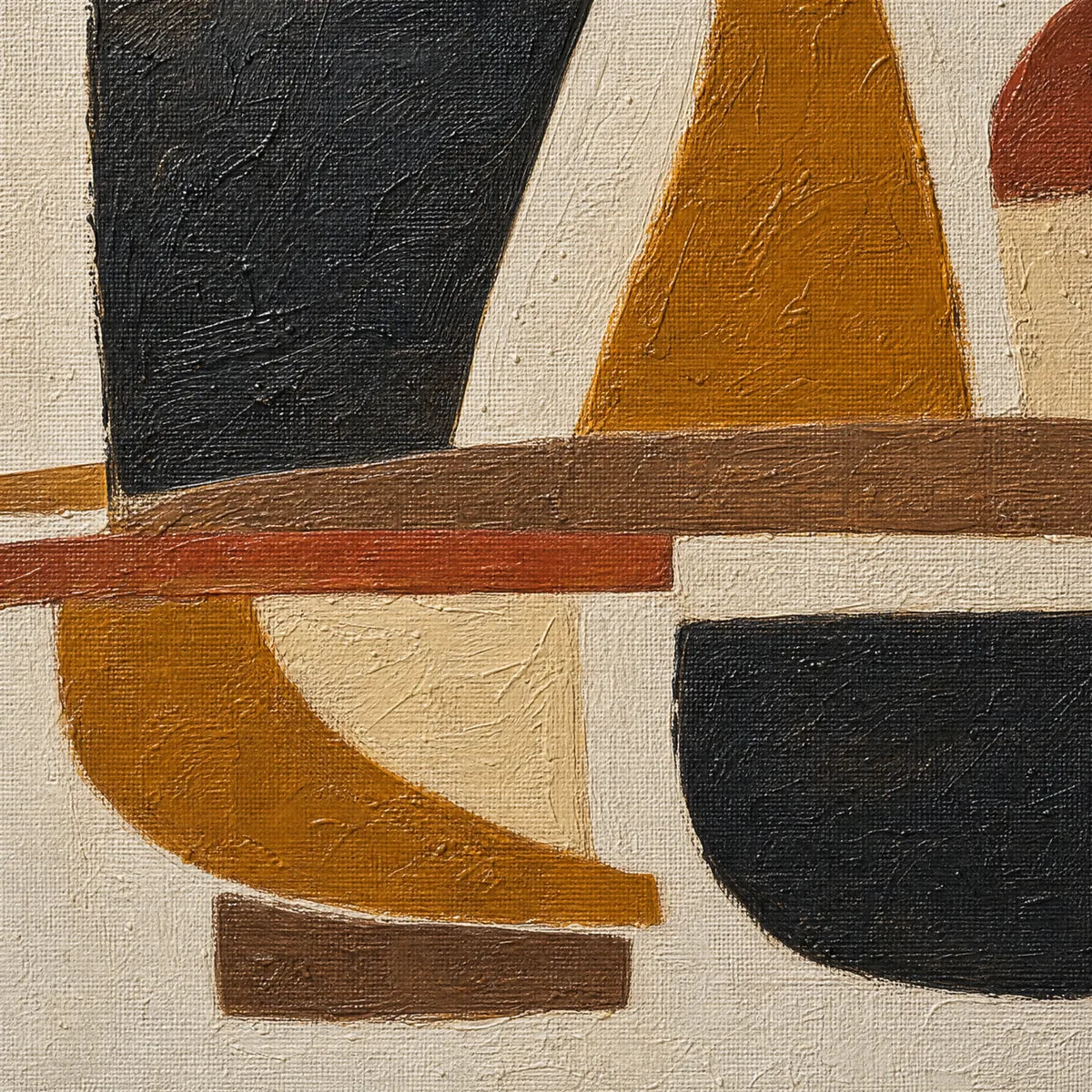 DESERT MODERN: Earth Tone Modern Abstract