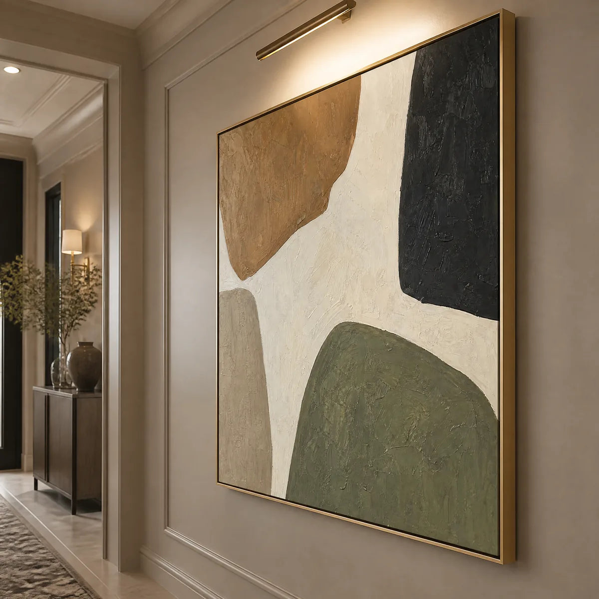 EARTHBOUND FORMS: Organic Neutral Shape Abstract