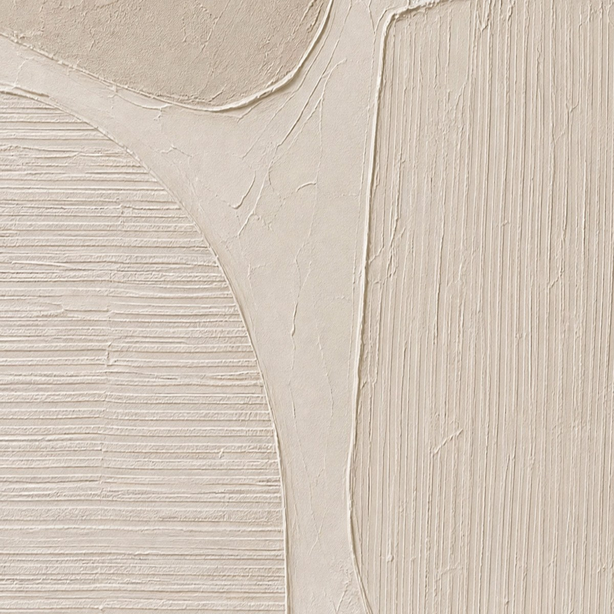 EARTHEN FORMS: Large Textured Wabi-Sabi Abstract Painting
