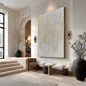 EARTHEN RHYTHM: Textured Wabi Sabi Abstract Wall Art