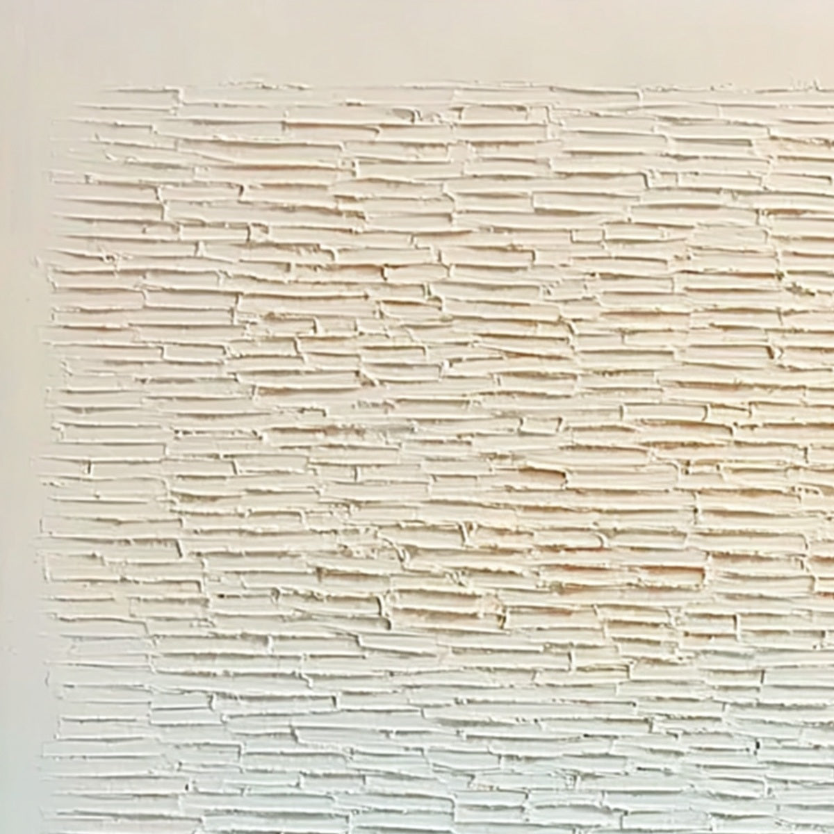 ECHOES OF STILLNESS: Large Square Textured Minimalist Abstract Painting