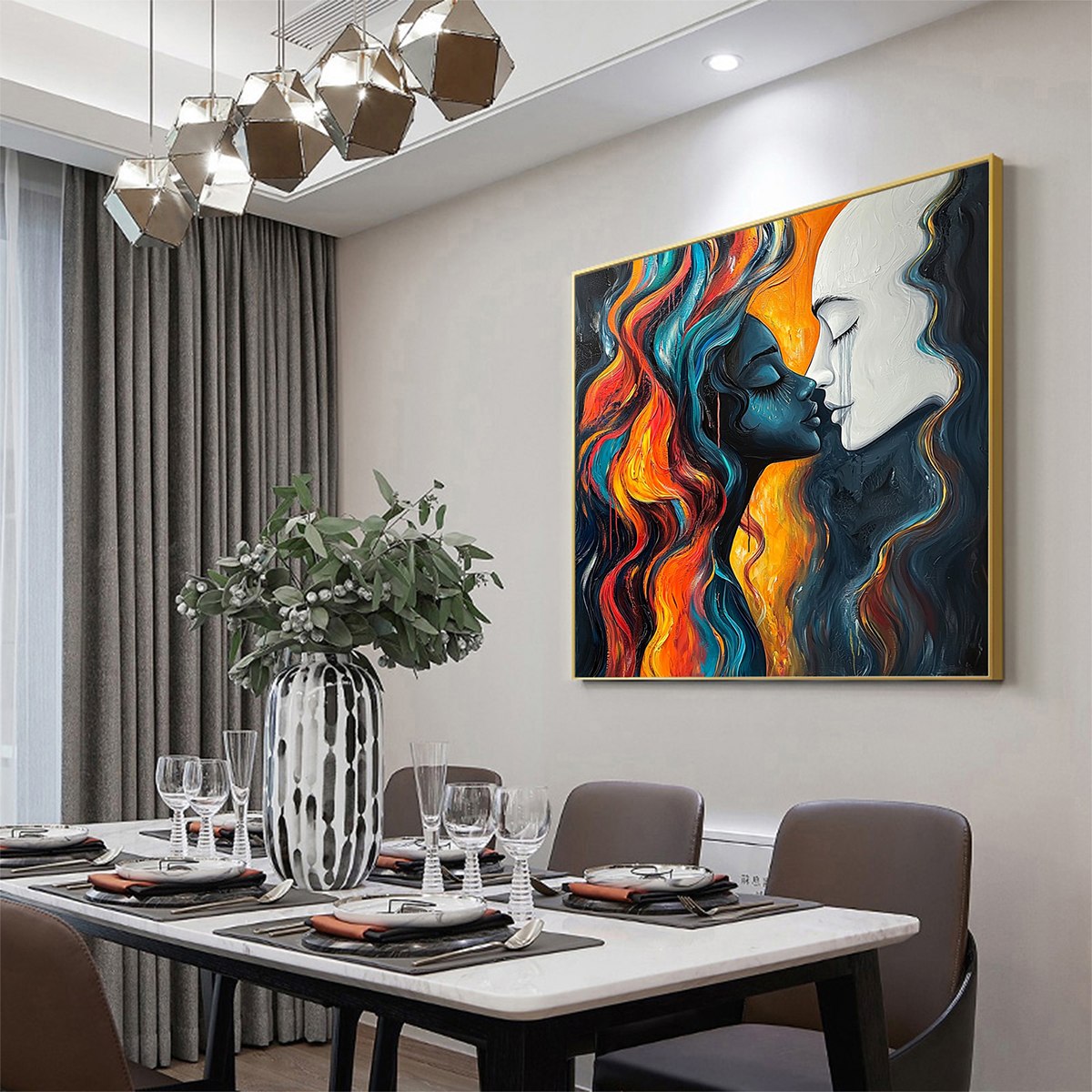 ETERNAL_EMBRACE_Colorful_Portrait_Oil_Painting_of_Two_Lovers