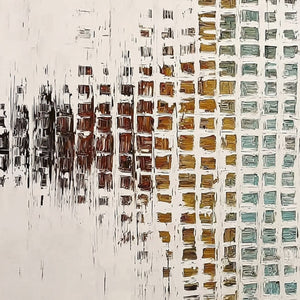 FREQUENCY: Large Textured Wabi Sabi Abstract Painting