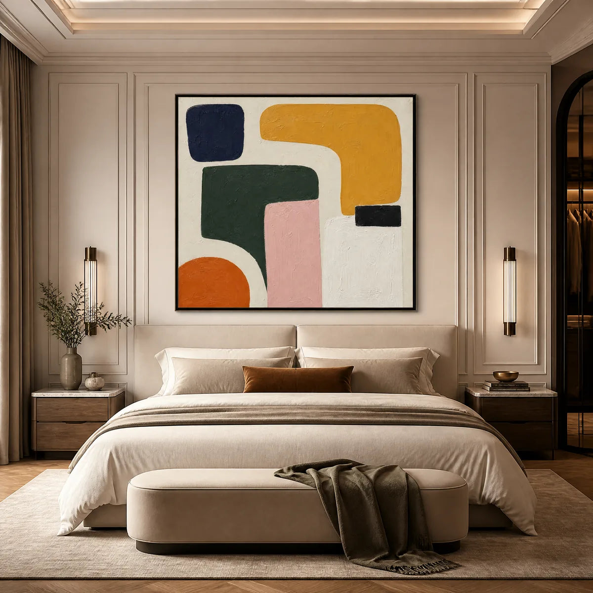 GARDEN SHAPES: Modern Organic Shape Abstract