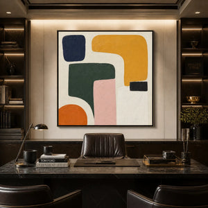 GARDEN SHAPES: Modern Organic Shape Abstract