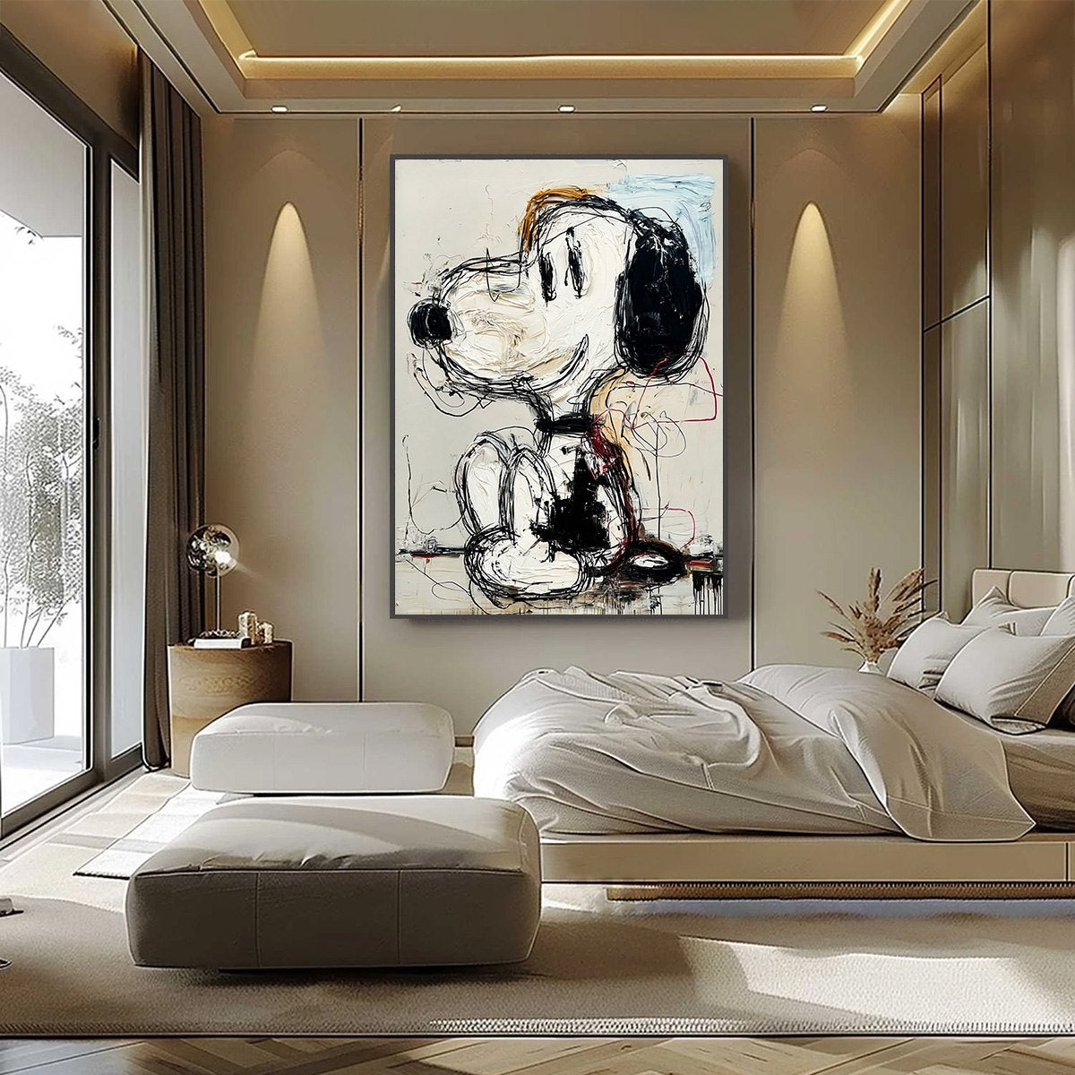 JOYFUL NOSTALGIA: Textured Pop Art Painting of a Nostalgic Icon