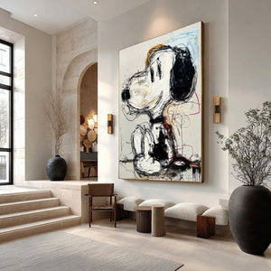 JOYFUL NOSTALGIA: Textured Pop Art Painting of a Nostalgic Icon