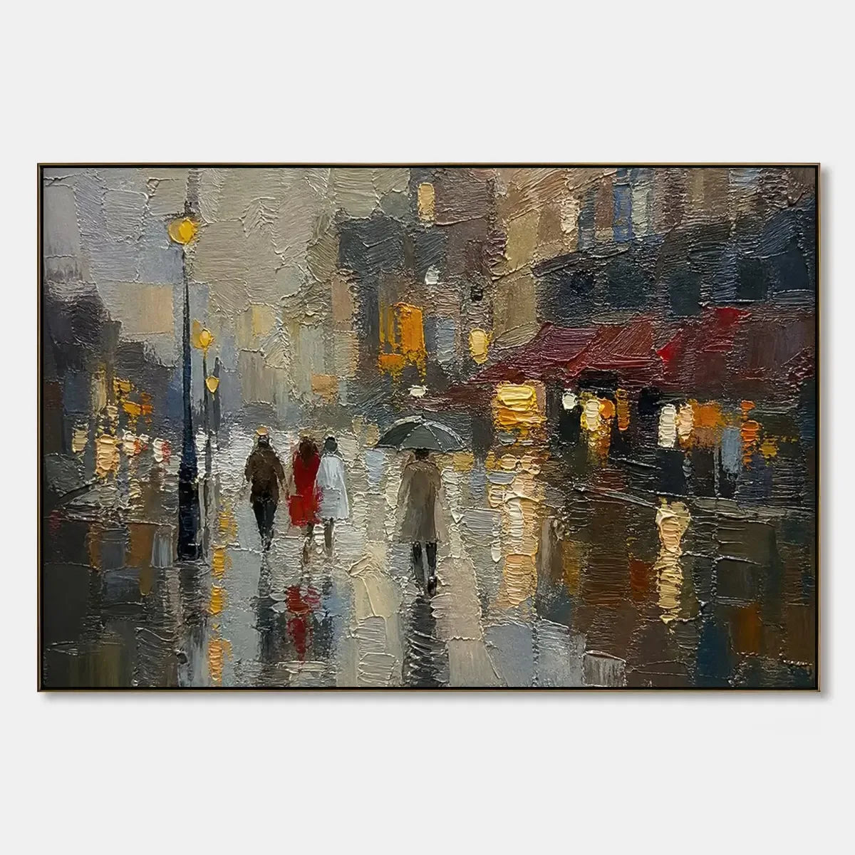 Rainlight Boulevard hand-painted artwork