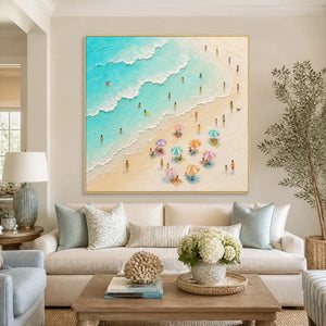 SUMMER SHORE MOSAIC displayed in a refined living room