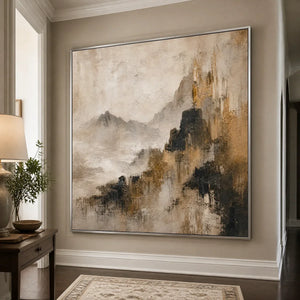 MISTBOUND SUMMIT displayed in a refined entry hall