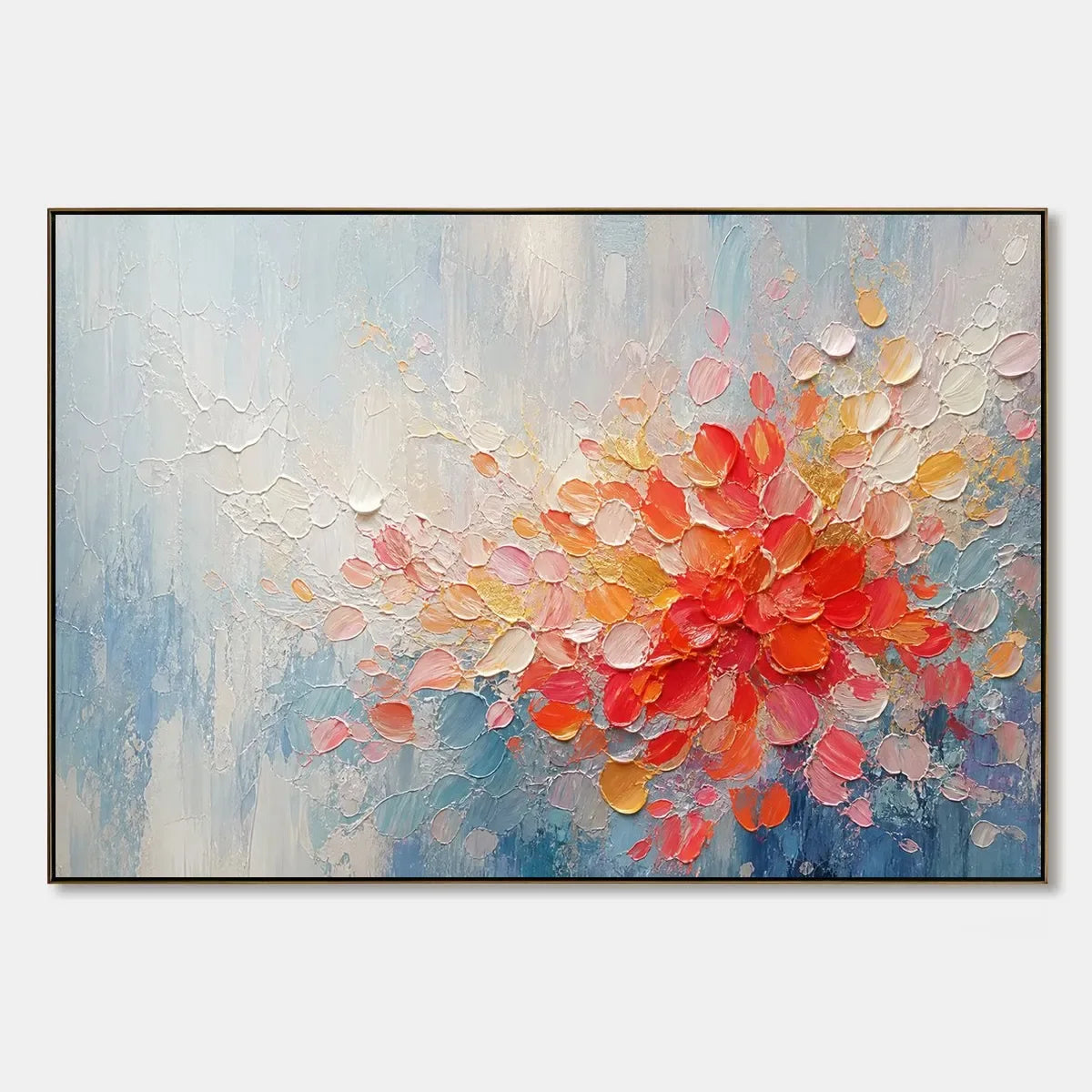 EMBER BLOOM hand-painted artwork