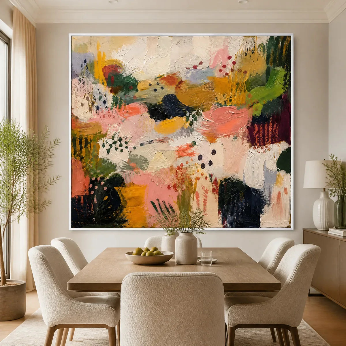 WILDFLOWER CADENCE displayed in a refined dining room