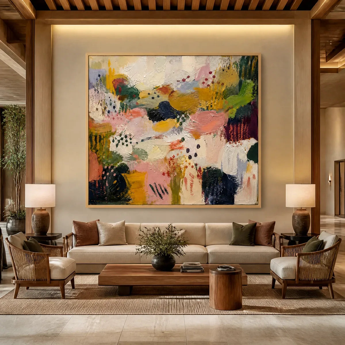 WILDFLOWER CADENCE displayed in a refined hotel