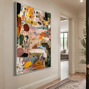 CARNIVAL FIELD displayed in a refined entry hall