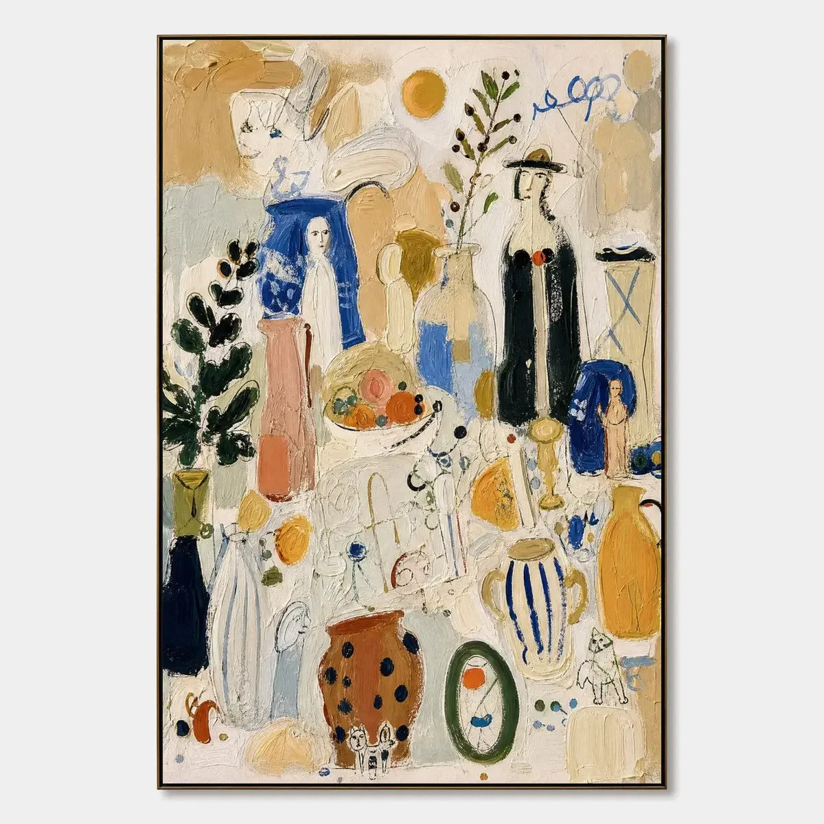 COLLECTED STORIES hand-painted artwork